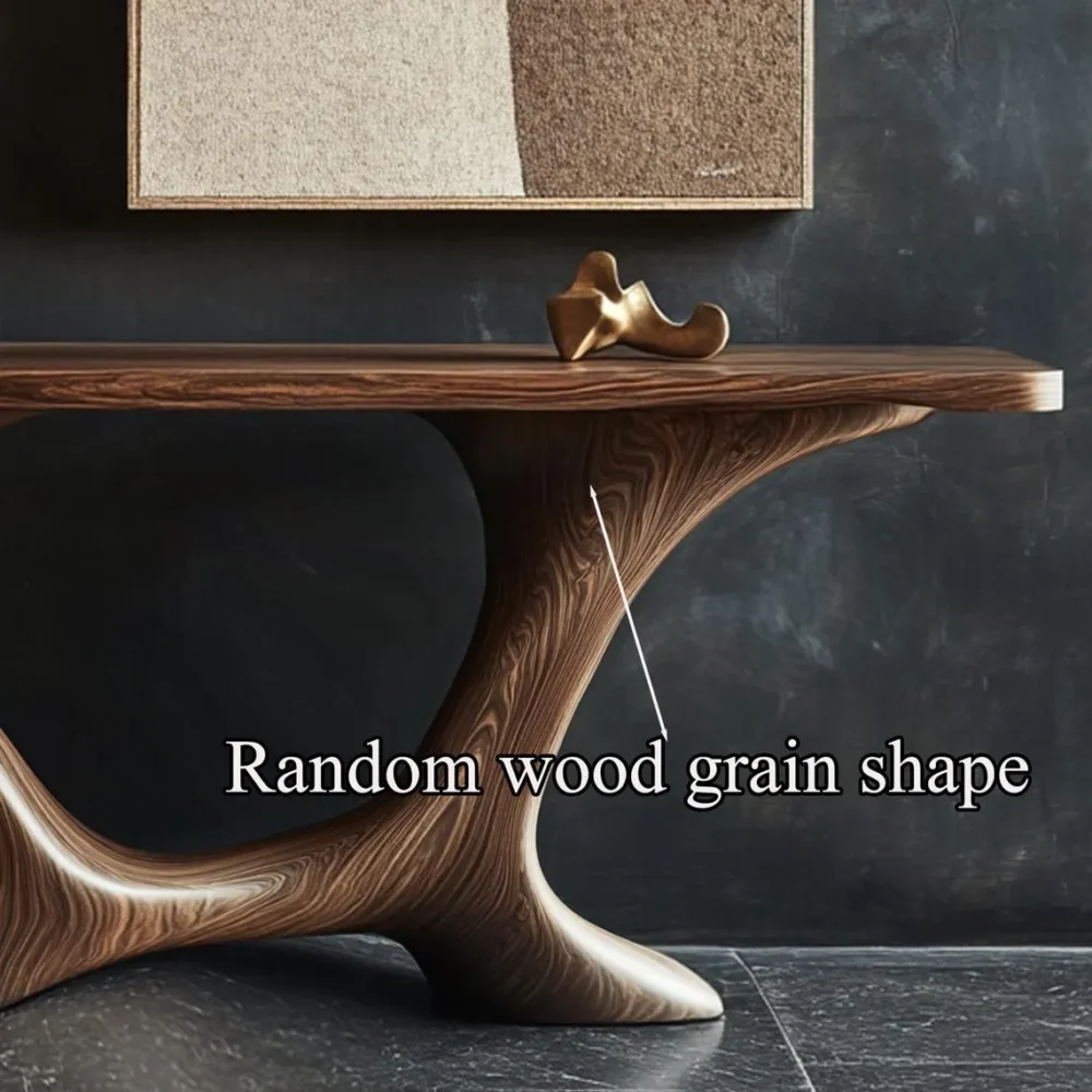 Vintage‑Style Narrow Console — Solid Wood Entry Table - Image 5