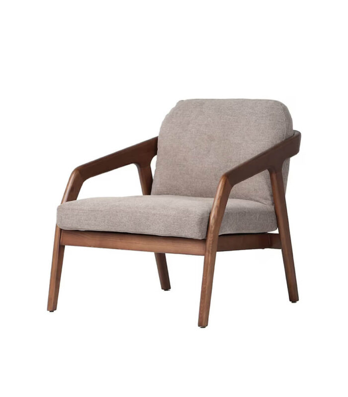 Kenari Accent Chair — Wood Base
