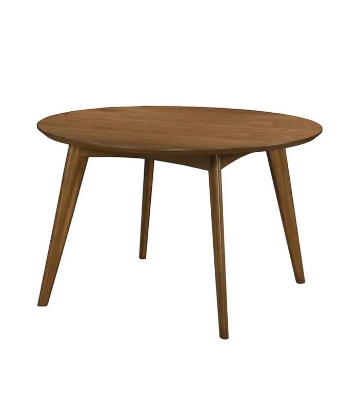 Ventura Round Dining Table — 47‑Inch Leg Base