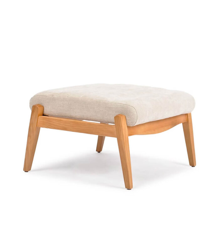 Hugh II Ottoman — Upholstered