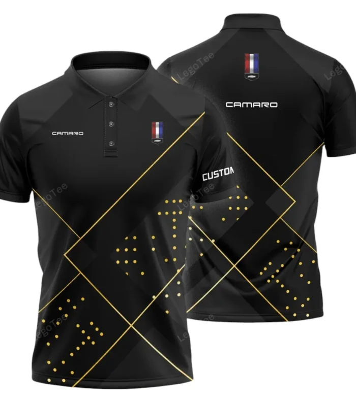 American Pony Car Polo Shirt, Sporty Urban Polo For Car Lovers CAR11403032512