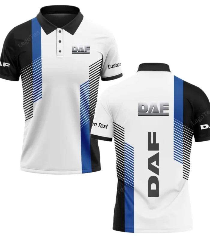 Commercial Lorry Polo Shirt, Rugged Sport Streetwear Polo For Car Enthusiasts CAR10703122519