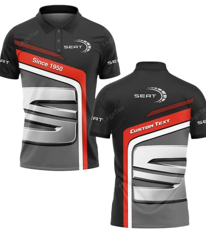 Compact Car Polo Shirt, Rugged Sport Polo For Car Owner CAR11103032567