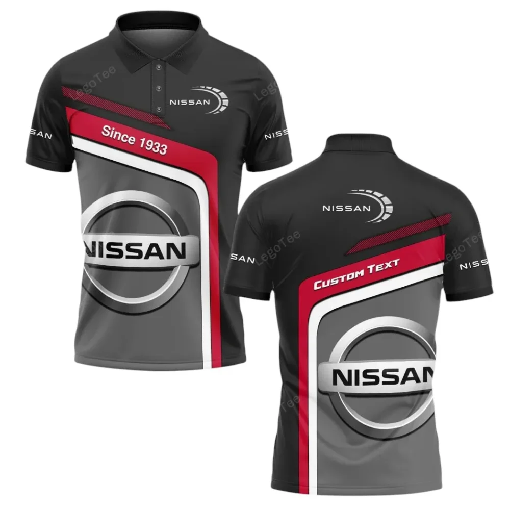 Cultivation Vehicle Polo Shirt, Lightweight Streetwear Polo For Car Enthusiasts CAR11103032555
