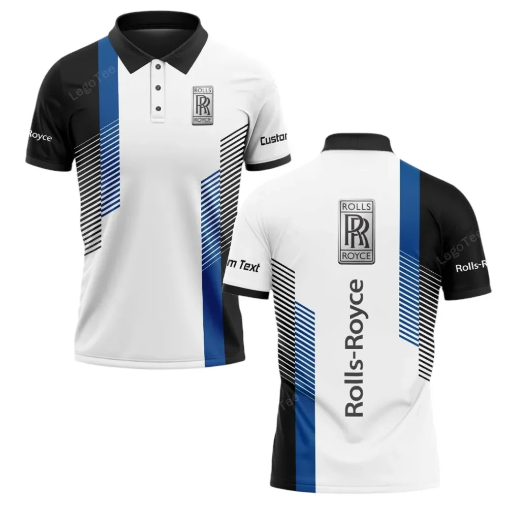 Executive Luxury Vehicle Polo Shirt, Lightweight Streetwear Polo For Car Enthusiasts CAR10703122564