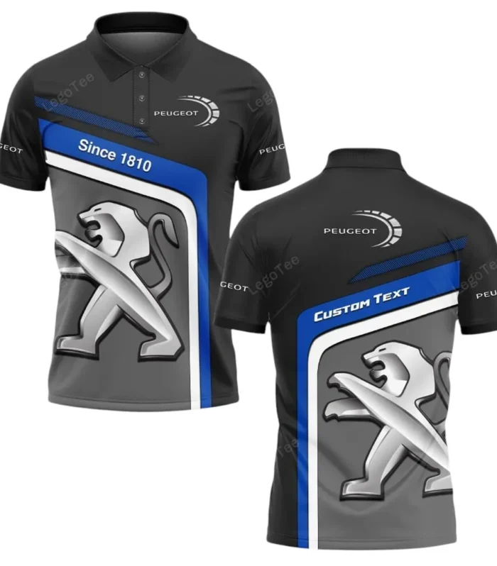 Family Auto Polo Shirt, Rugged Sport Streetwear Polo For Car Enthusiasts CAR11103032558