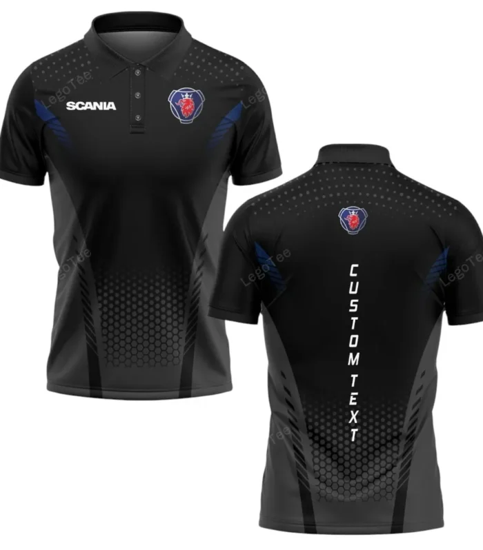 Freight Truck Polo Shirt, Lightweight Streetwear Polo For Car Enthusiasts CAR10803122566