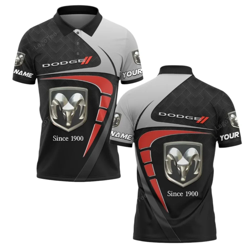 High-Performance Automobile Polo Shirt, Sporty Casual Polo For Car Enthusiasts CAR11603032520