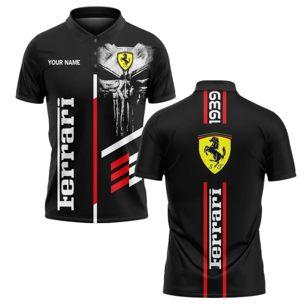 High-Performance Coupe Polo Shirt, Street-Ready Sport Polo For Car Owner CAR10102272520