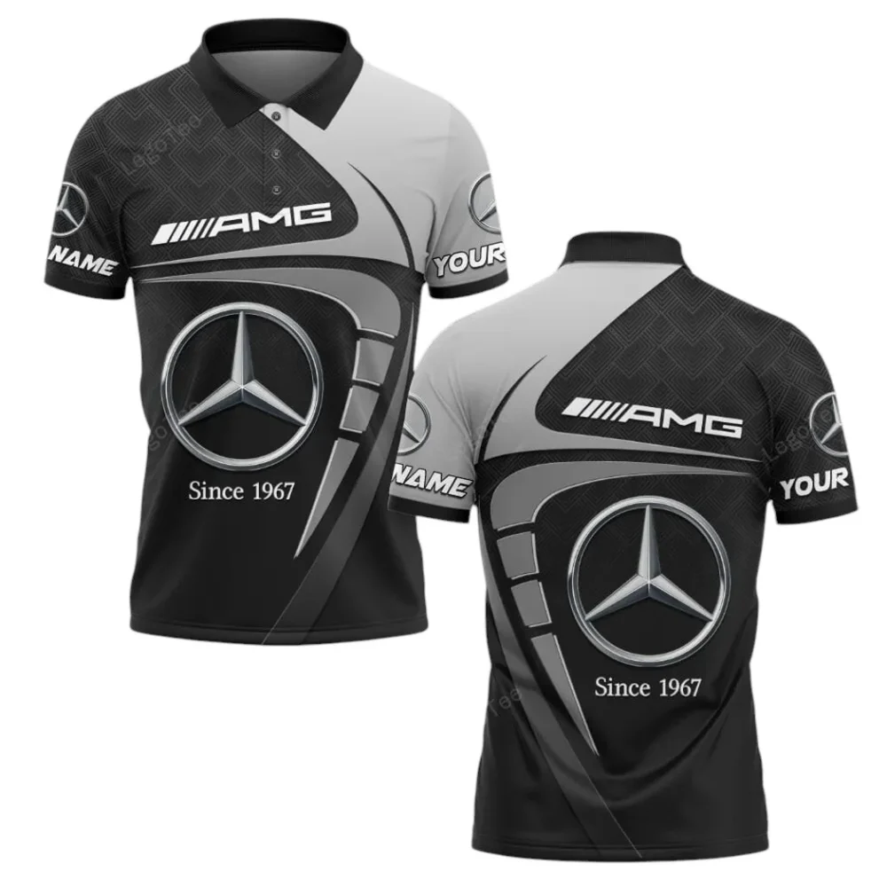 High-Power Coupe Polo Shirt, Durable Streetwear Polo For Car Owner CAR11603032502