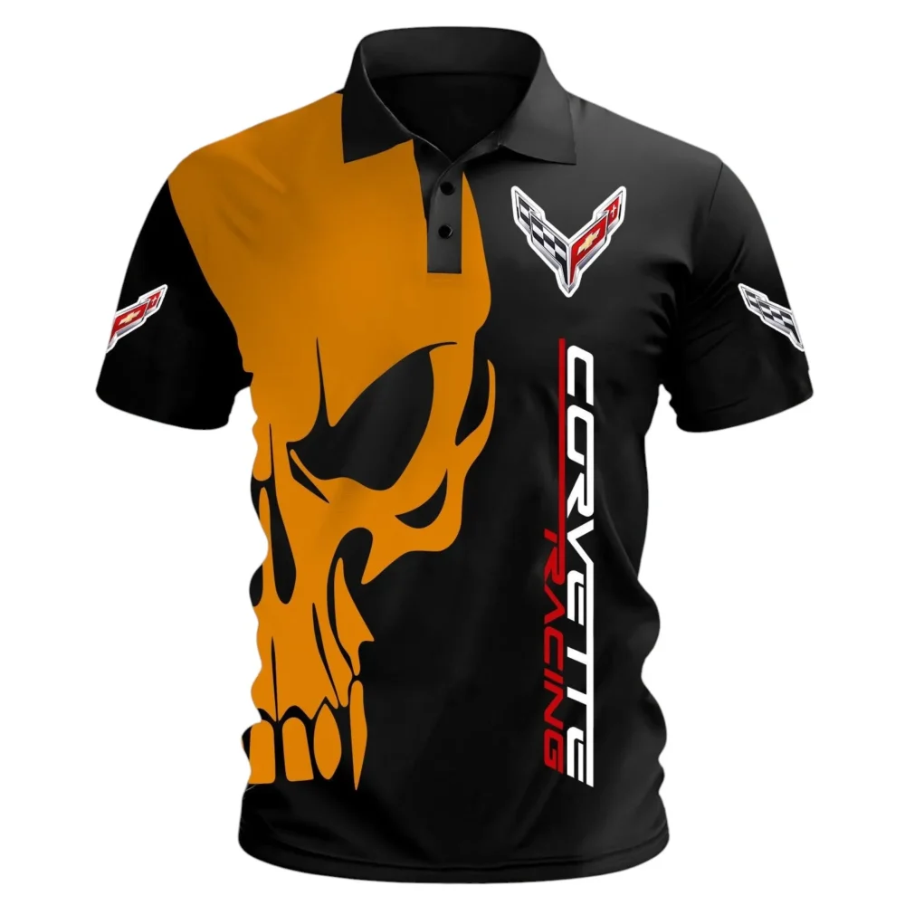 Modern Muscle Car Polo Shirt, Rugged Streetwear Polo For Car Owner CAR06032025000