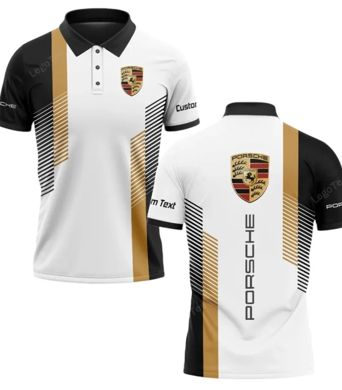 Racing-Inspired Vehicle Polo Shirt, Rugged Casual Polo For Car Owner CAR10703122561