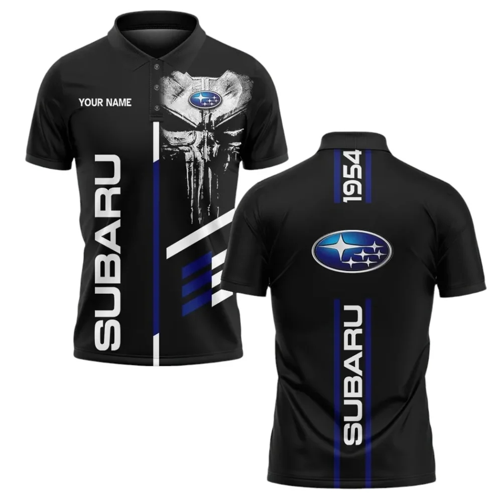 Rally-Inspired Vehicle Polo Shirt, Durable Streetwear Polo For Car Enthusiasts CAR10102272562