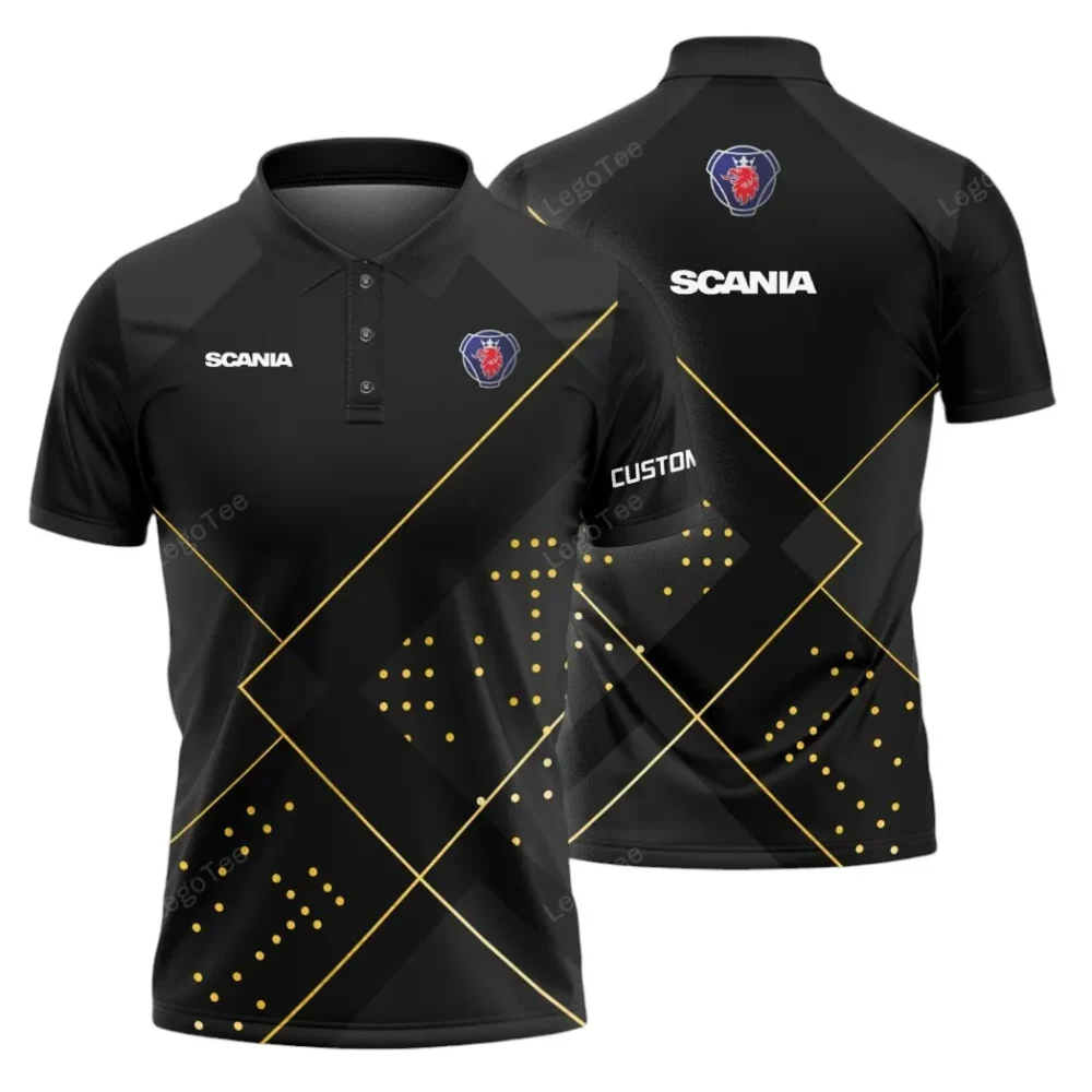 Road Hauler Polo Shirt, Comfortable Street Polo For Car Enthusiasts CAR11403032566