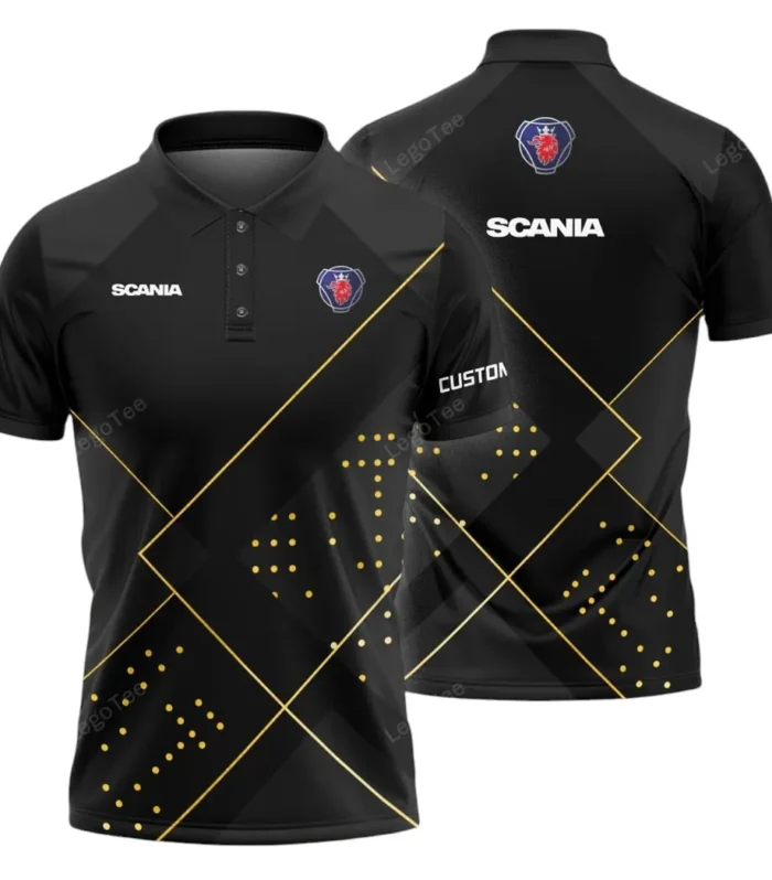 Road Hauler Polo Shirt, Comfortable Street Polo For Car Enthusiasts CAR11403032566