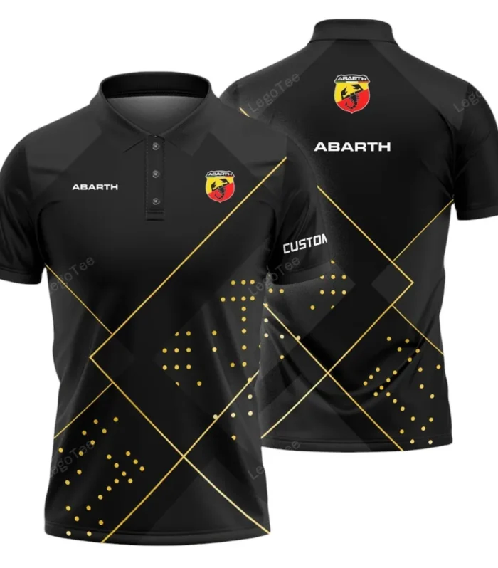 Small Performance Car Polo Shirt, Sporty Urban Polo For Car Owner CAR11403032500