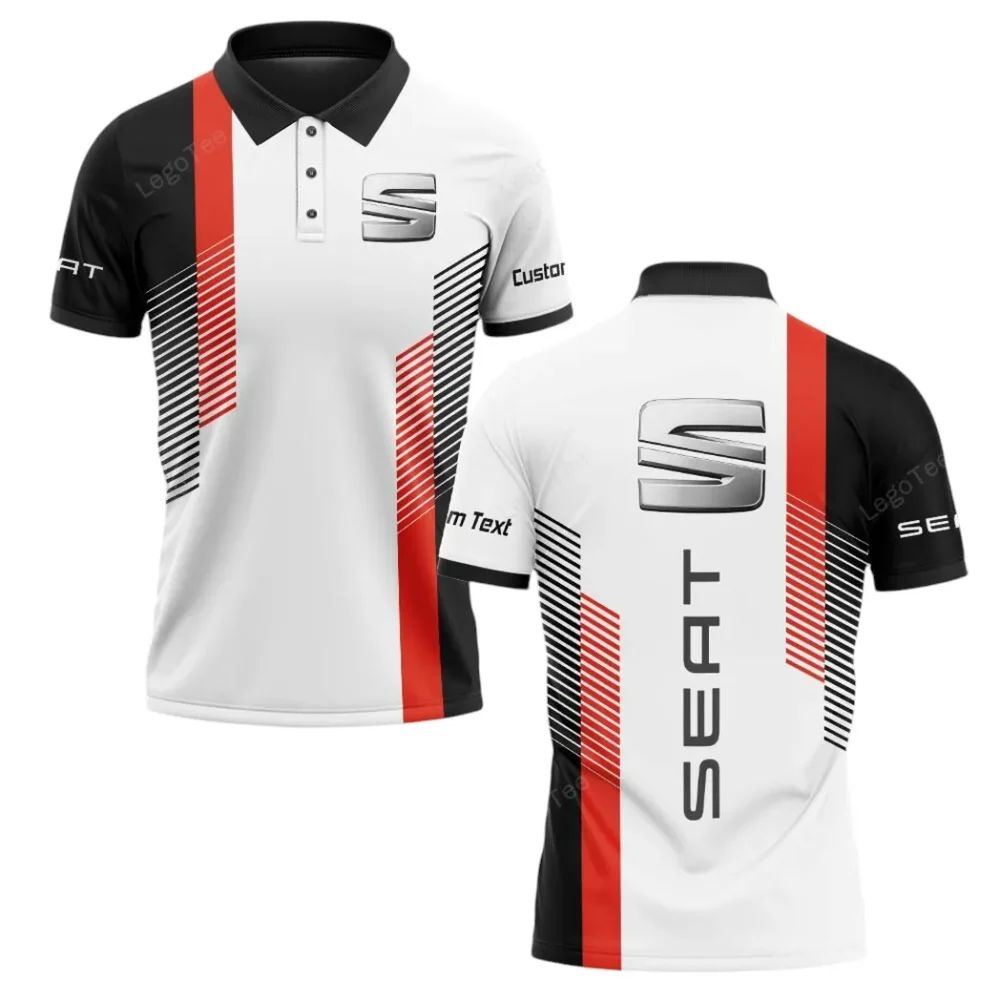 Sporty Hatch Polo Shirt, Casual Street Polo For Car Enthusiasts CAR10703122567