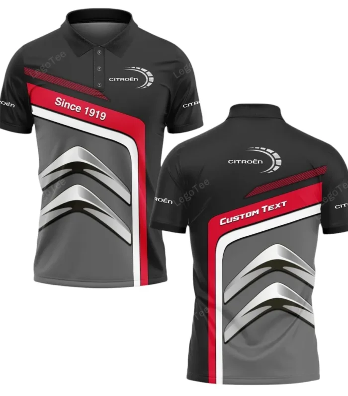 Stylish Crossover Polo Shirt, Comfortable Everyday Polo For Car Enthusiasts CAR11103032516